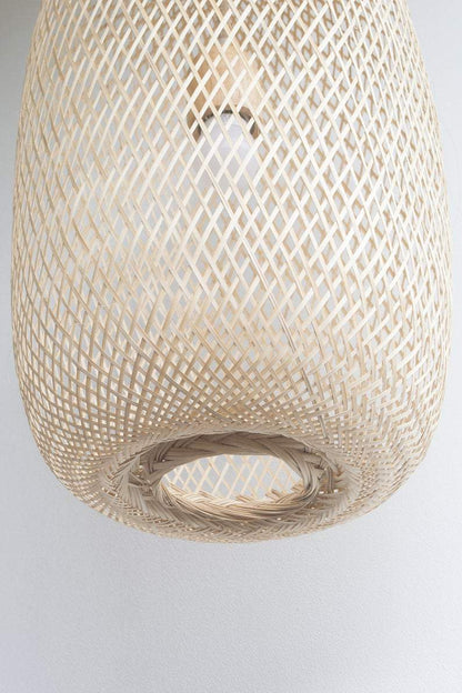 Kanya - Collapsible Bamboo Pendant Light