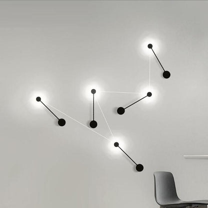 Cyrus - Minimalist Round Art-Deco LED Wall Lamp