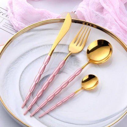 Grecia - Luxury Cutlery Set with Unique Handle